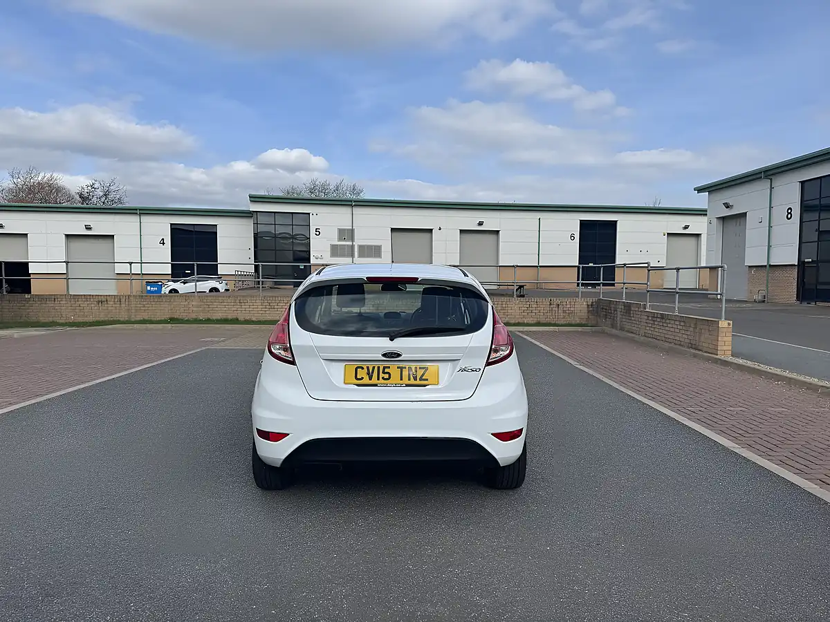 Used 2015 Ford Fiesta Zetec White - Interior and Exterior details 6