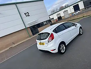 Used 2015 Ford Fiesta Zetec White - Interior and Exterior details 8