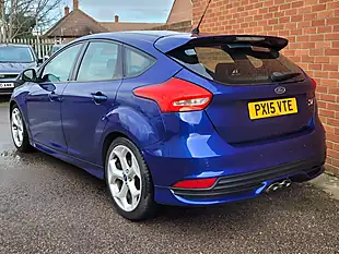 Used 2015 Ford Focus ST-2 Blue - Interior and Exterior details 3