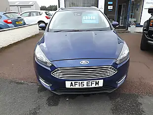 Used 2015 Ford Focus Titanium Blue - Interior and Exterior details 2