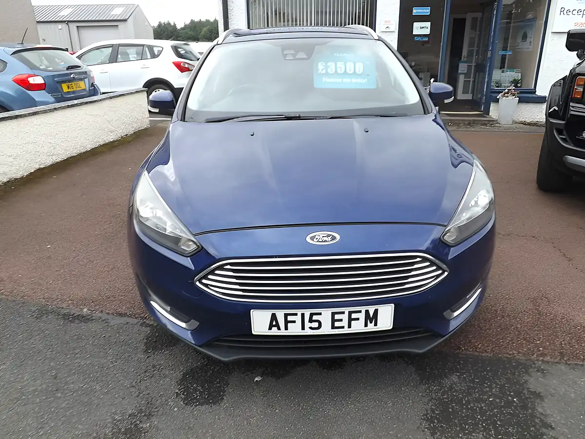 Used 2015 Ford Focus Titanium Blue - Interior and Exterior details 2