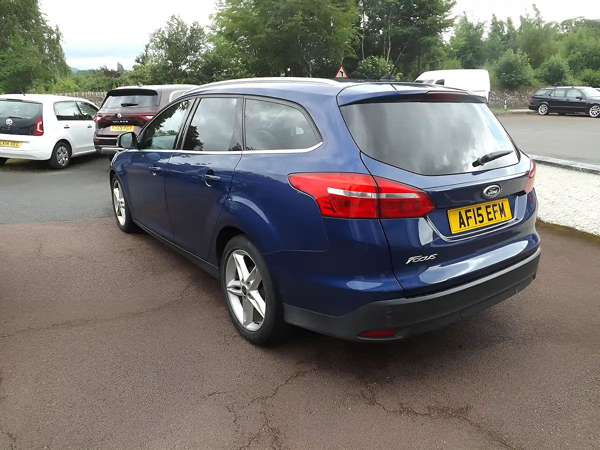 Used 2015 Ford Focus Titanium Blue - Interior and Exterior details 4