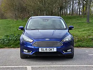 Used 2015 Ford Focus Titanium Euro 5 Blue - Interior and Exterior details 2