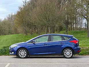 Used 2015 Ford Focus Titanium Euro 5 Blue - Interior and Exterior details 4
