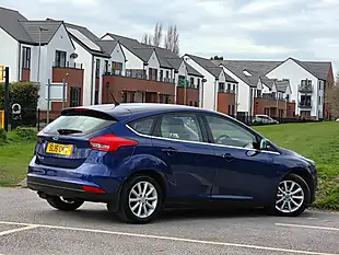 Used 2015 Ford Focus Titanium Euro 5 Blue - Interior and Exterior details 7