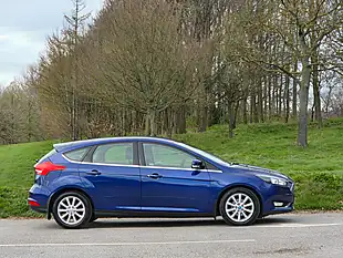 Used 2015 Ford Focus Titanium Euro 5 Blue - Interior and Exterior details 8