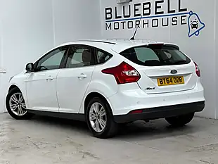 Used 2015 Ford Focus Titanium Navigator White - Interior and Exterior details 4