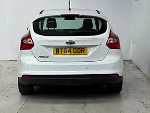 Used 2015 Ford Focus Titanium Navigator White - Interior and Exterior details 5