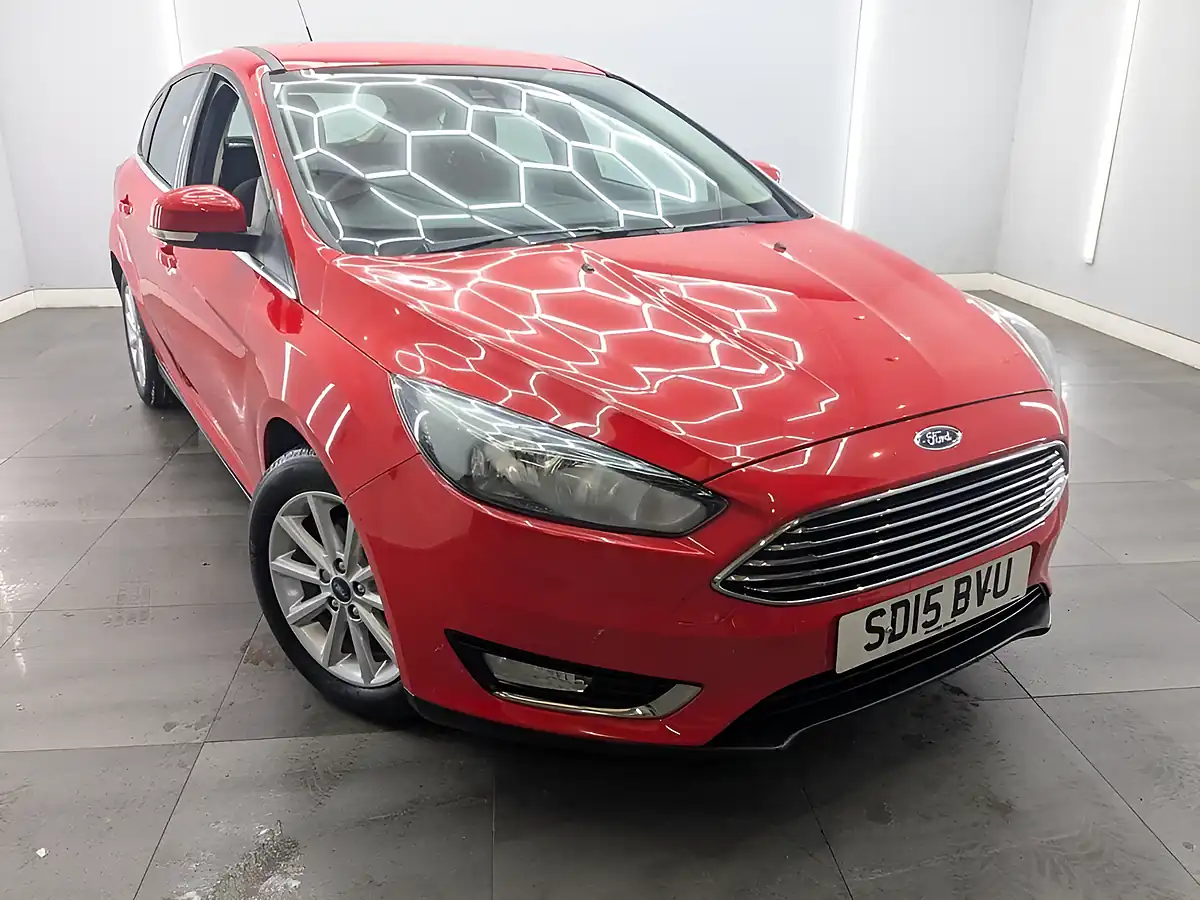 Used 2015 Ford Focus Titanium Red - Front View