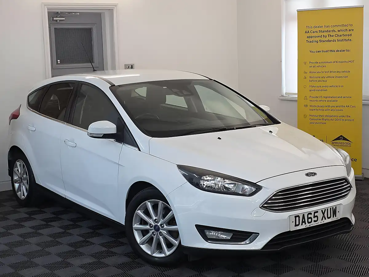 Used 2015 Ford Focus Titanium White - Interior and Exterior details 3