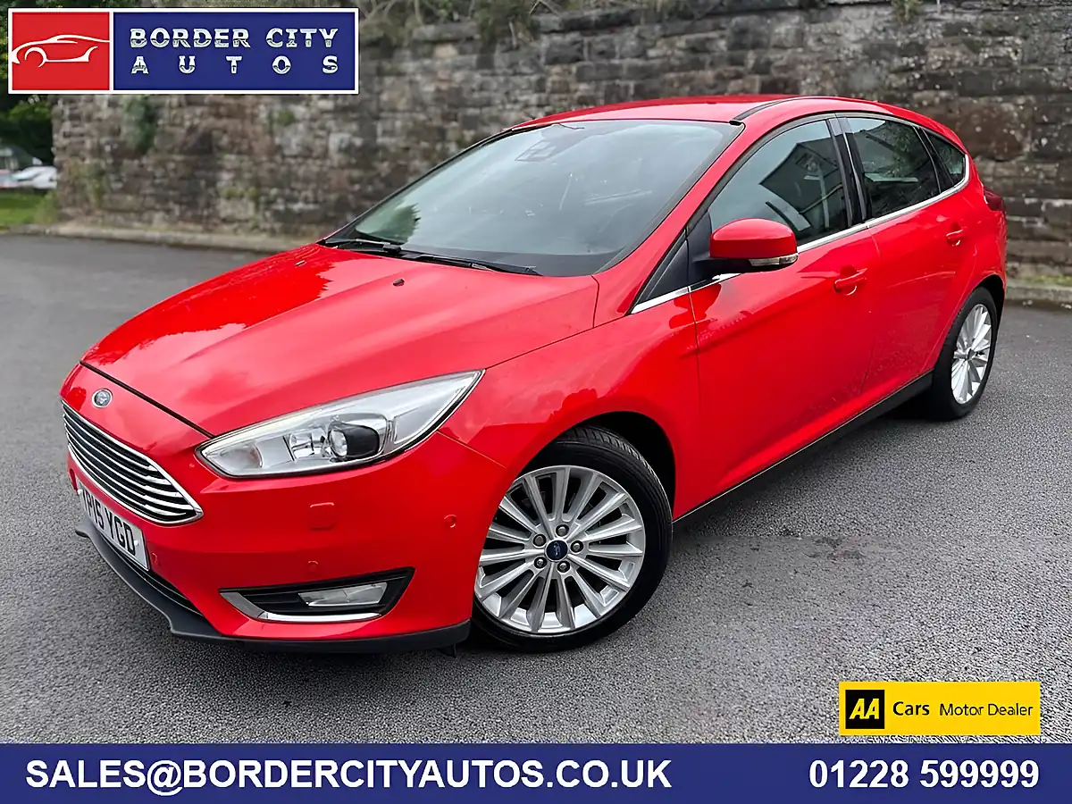 Used 2015 Ford Focus Titanium X Red - Front View
