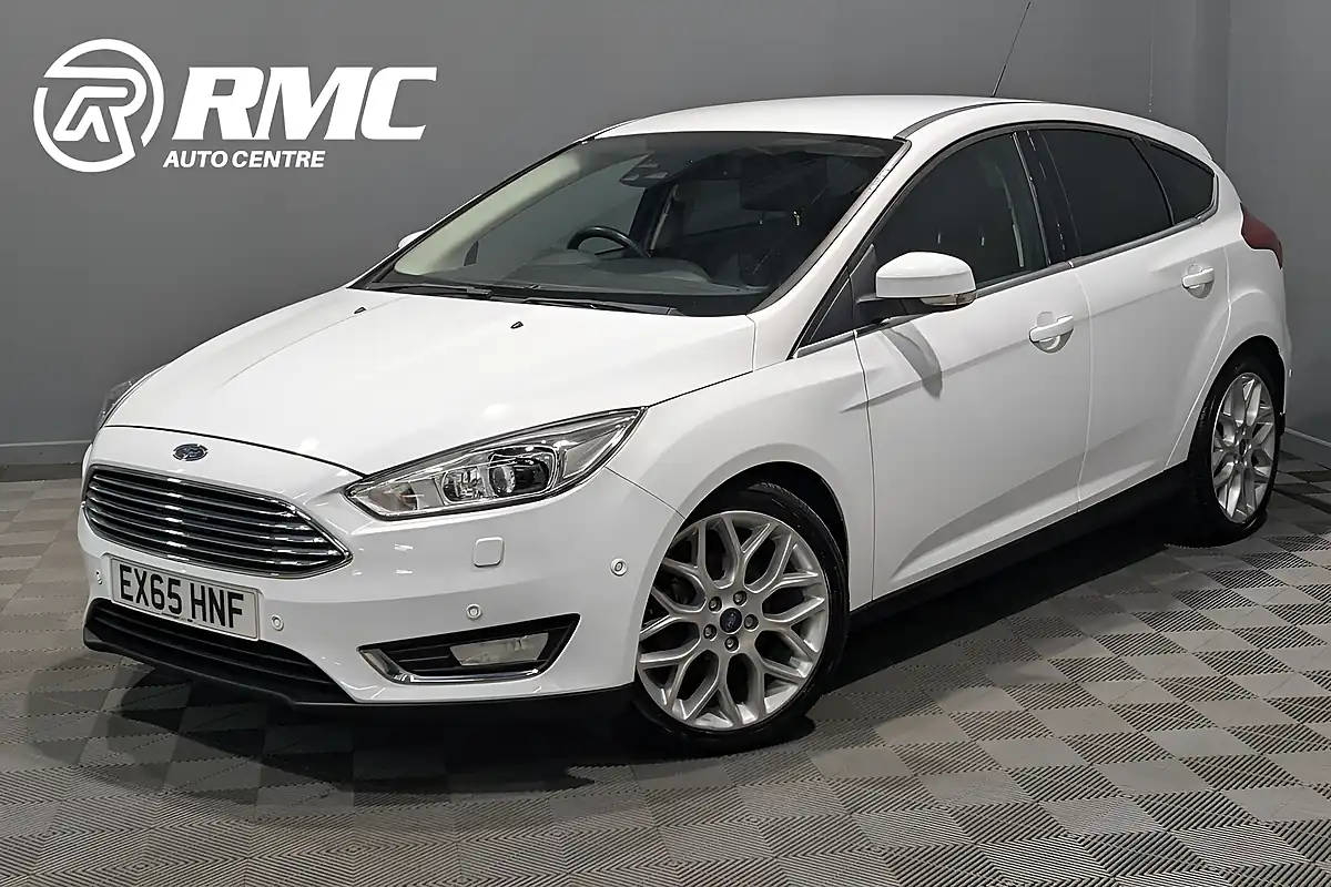 Used 2015 Ford Focus Titanium X White - Front View