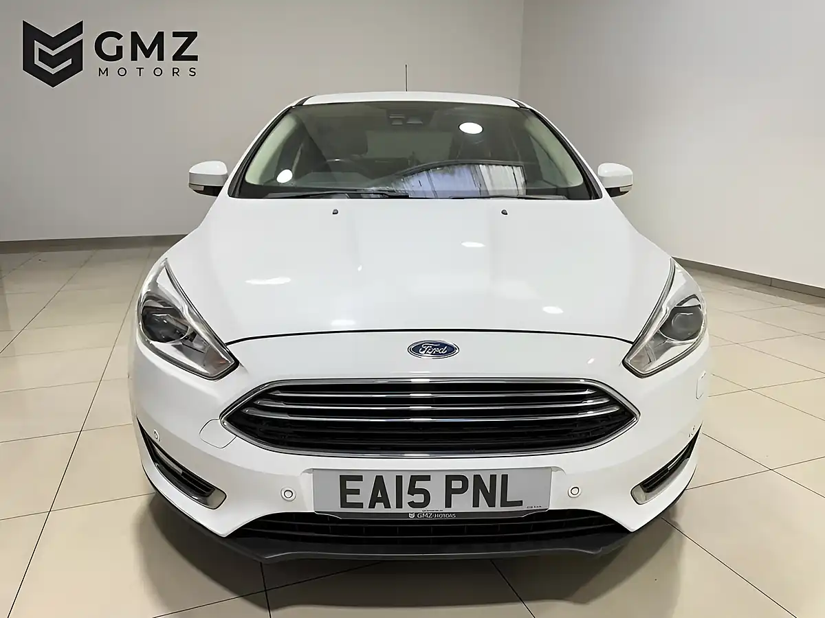 Used 2015 Ford Focus Titanium X White - Interior and Exterior details 2