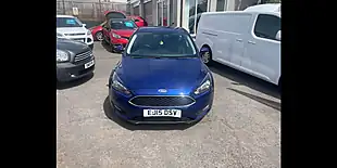 Used 2015 Ford Focus Zetec Blue - Interior and Exterior details 2