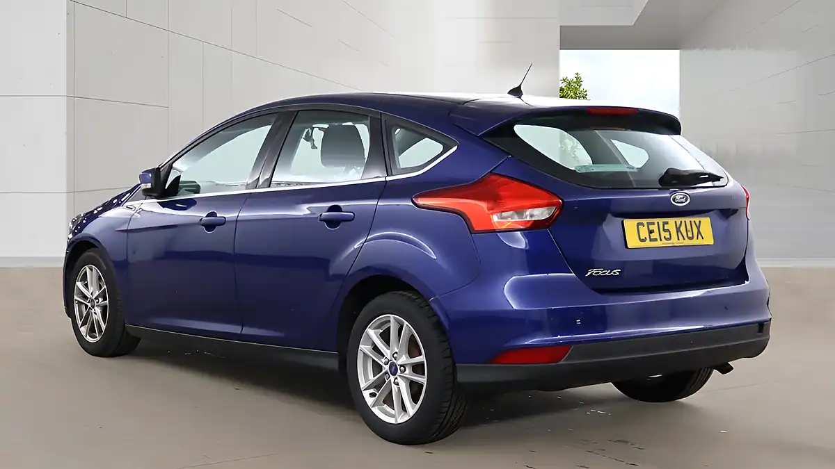 Used 2015 Ford Focus Zetec Blue - Interior and Exterior details 2
