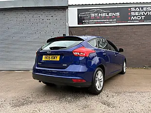Used 2015 Ford Focus Zetec Blue - Interior and Exterior details 6