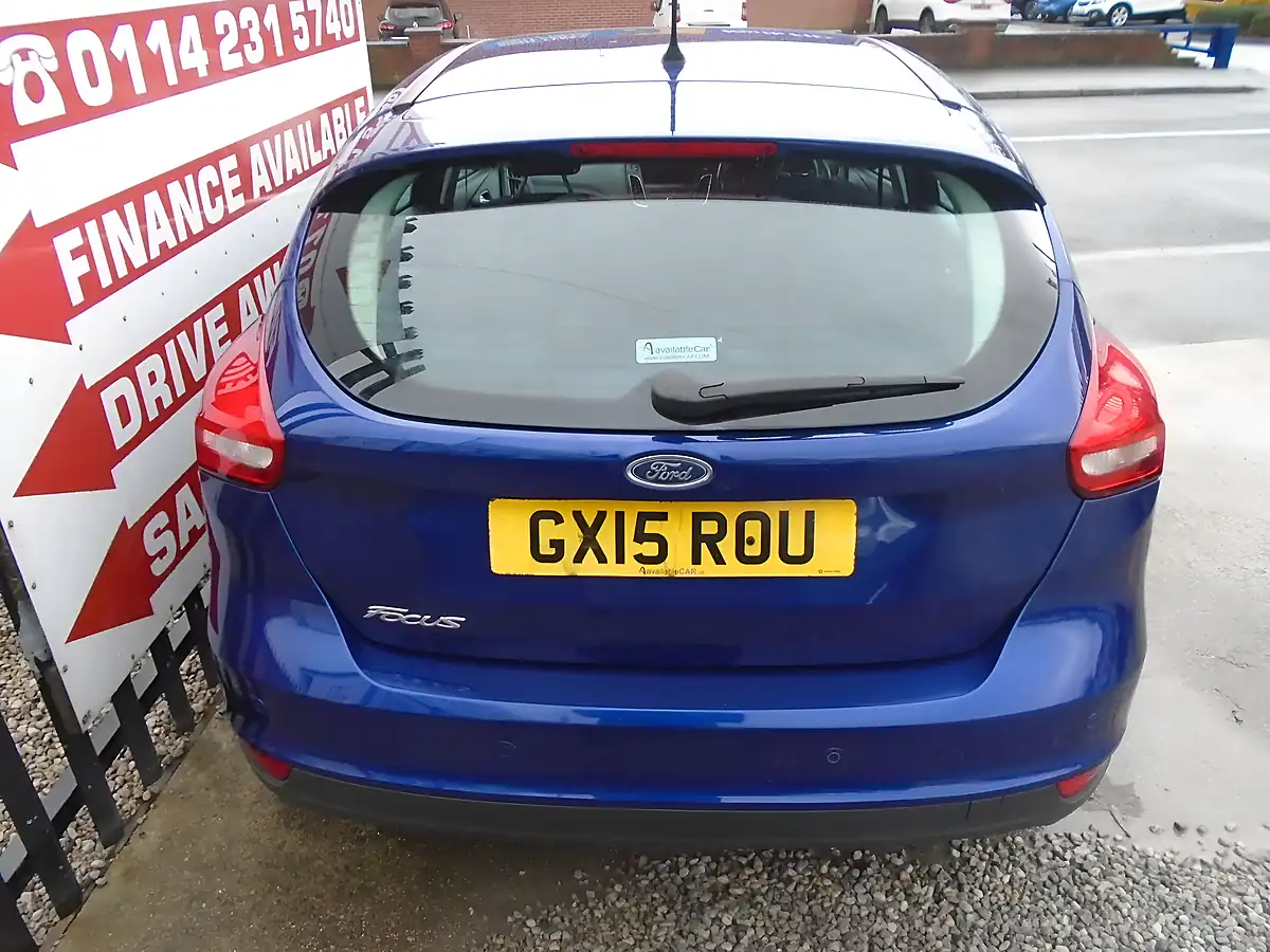 Used 2015 Ford Focus Zetec Blue - Interior and Exterior details 12