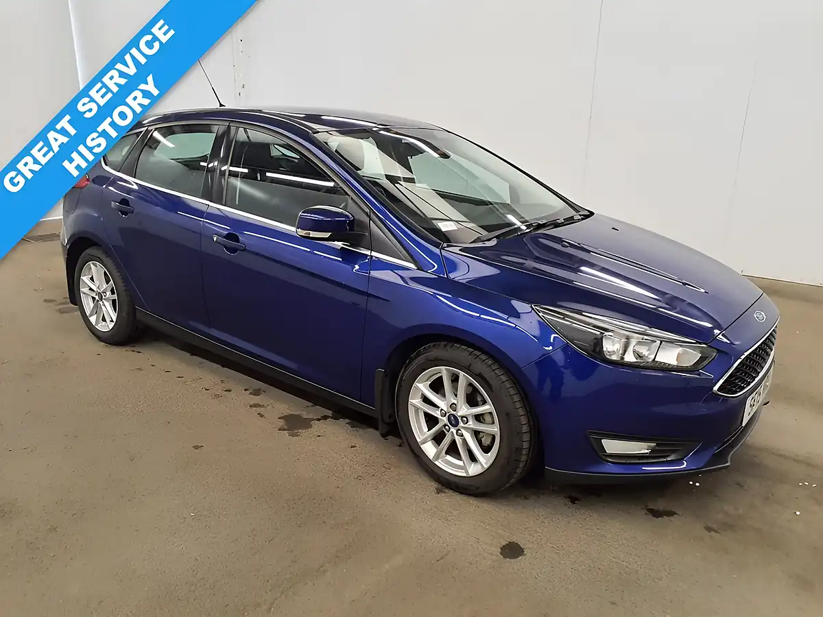 Used 2015 Ford Focus Zetec Edition Blue - Front View
