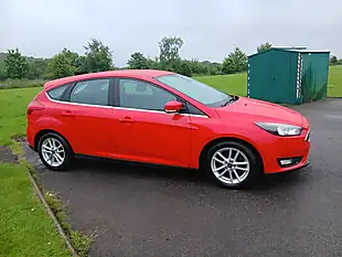 Used 2015 Ford Focus Zetec Red - Interior and Exterior details 2