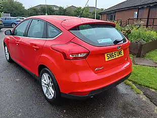 Used 2015 Ford Focus Zetec Red - Interior and Exterior details 4