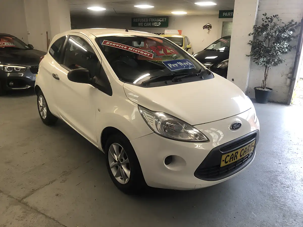 Used 2015 Ford Ka Studio Plus White - Front View