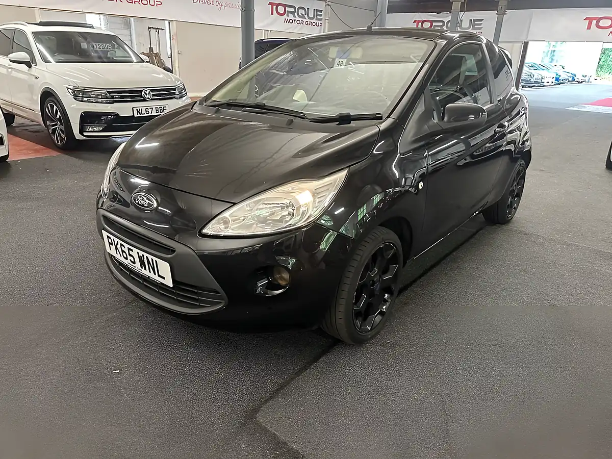 Used 2015 Ford Ka Zetec Black Edition Black - Front View