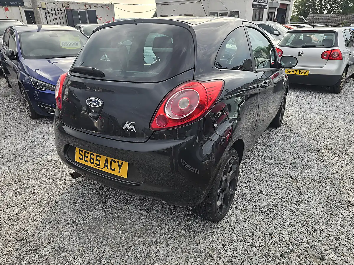 Used 2015 Ford Ka Zetec Black Edition Black - Interior and Exterior details 6