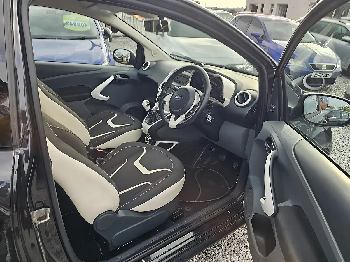 Used 2015 Ford Ka Zetec Black Edition Black - Interior and Exterior details 8