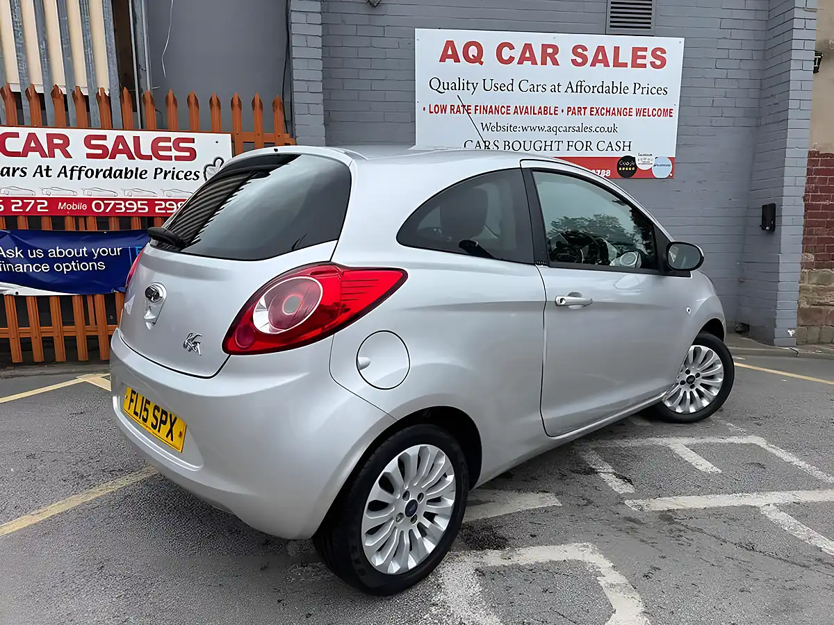 Used 2015 Ford Ka Zetec Silver - Interior and Exterior details 7