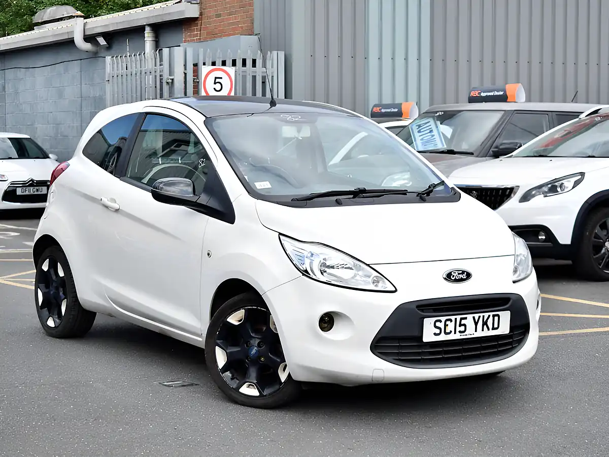Used 2015 Ford Ka Zetec White Edition White - Front View