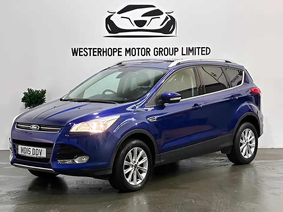 Used 2015 Ford Kuga Titanium 2WD Blue - Interior and Exterior details 12