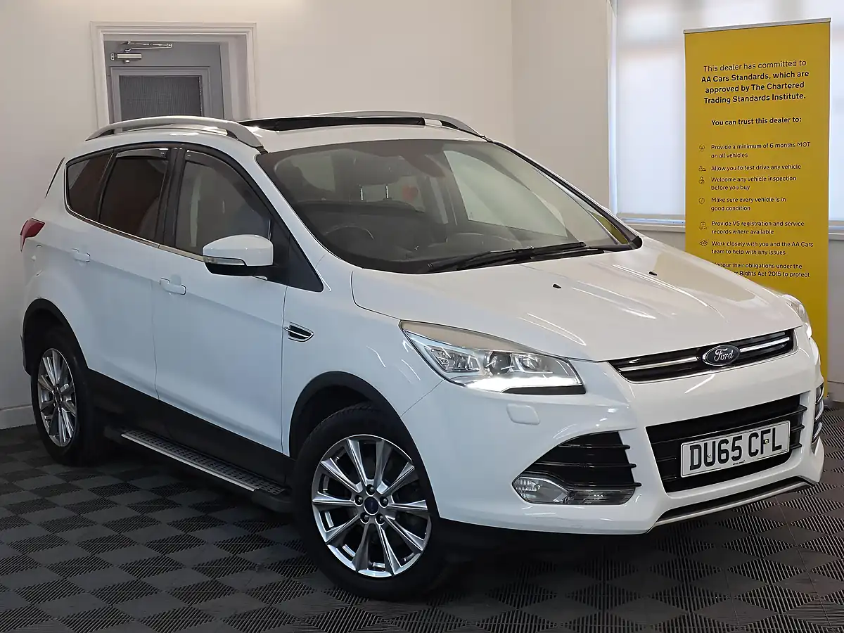 Used 2015 Ford Kuga Titanium X White - Interior and Exterior details 3