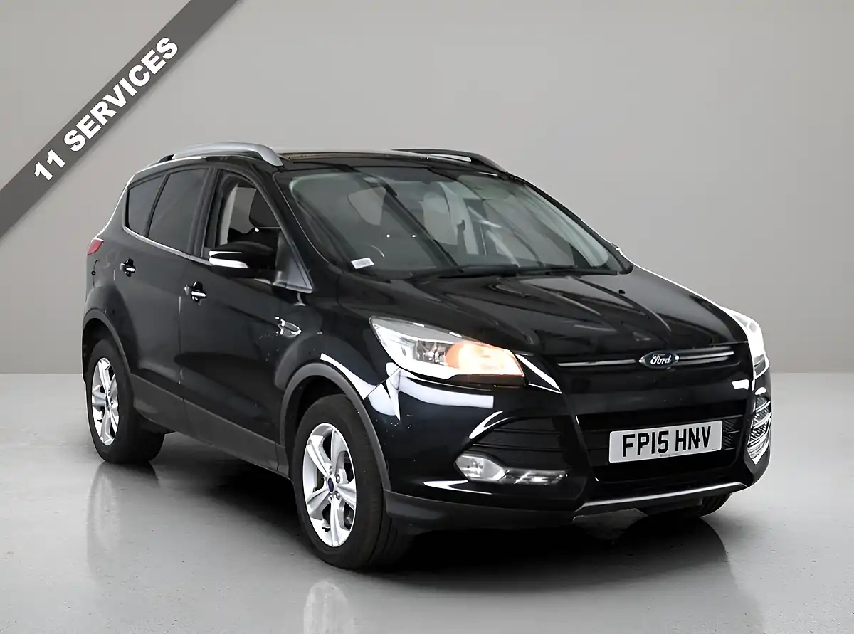 Used 2015 Ford Kuga Zetec Black - Front View