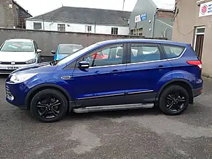 Used 2015 Ford Kuga Zetec Blue - Interior and Exterior details 3