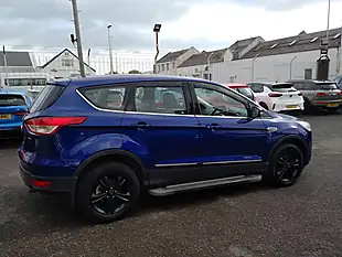 Used 2015 Ford Kuga Zetec Blue - Interior and Exterior details 8