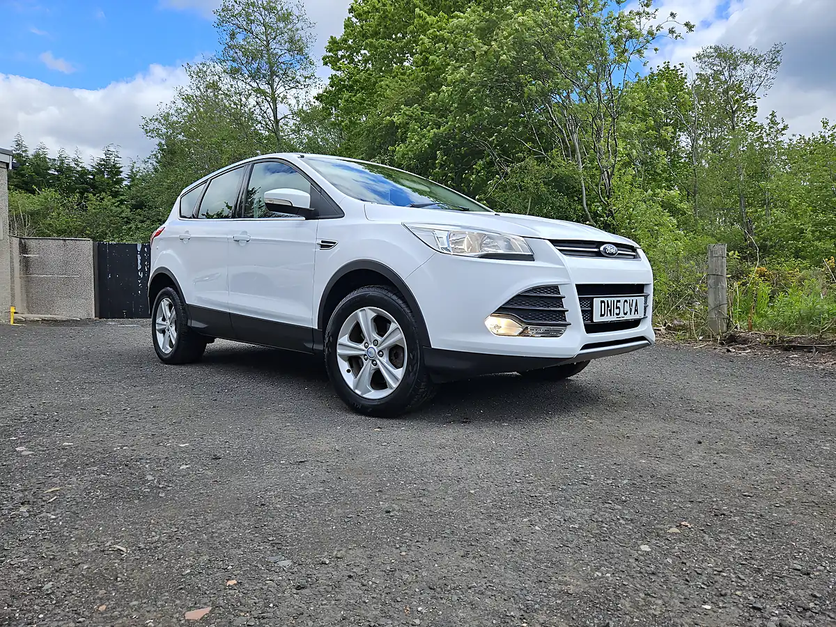 Used 2015 Ford Kuga Zetec White - Interior and Exterior details 2