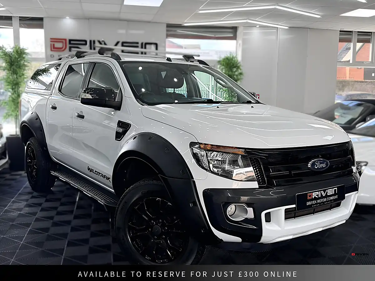 Used 2015 Ford Ranger Wildtrak White - Front View