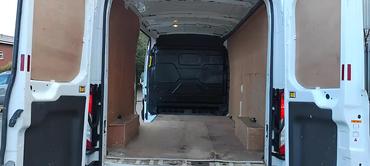 Used 2015 Ford Transit 350 L3 H2 Frozen White - Interior and Exterior details 9