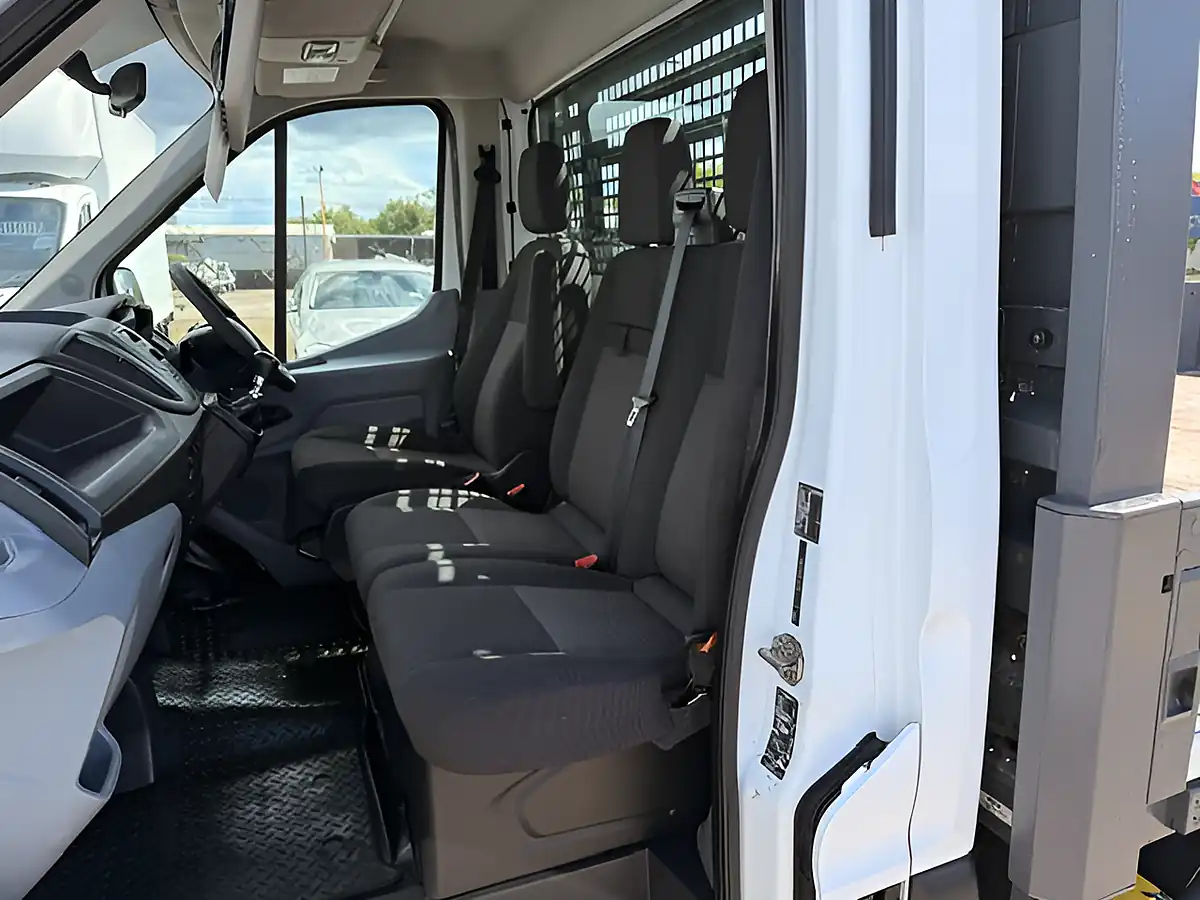 Used 2015 Ford Transit 350 Mwb L2 H1 One Stop Dropside White - Interior and Exterior details 10