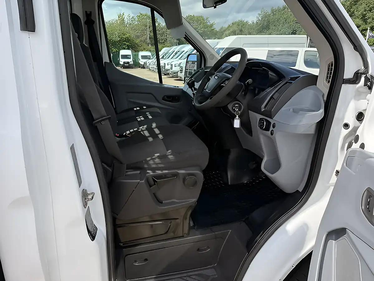 Used 2015 Ford Transit 350 Mwb L2 H1 One Stop Dropside White - Interior and Exterior details 14