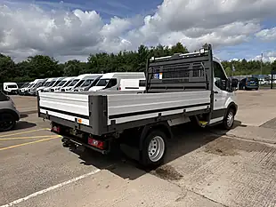 Used 2015 Ford Transit 350 Mwb L2 H1 One Stop Dropside White - Interior and Exterior details 3