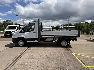 Used 2015 Ford Transit 350 Mwb L2 H1 One Stop Dropside White - Interior and Exterior details 7
