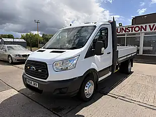 Used 2015 Ford Transit 350 Mwb L2 H1 One Stop Dropside White - Interior and Exterior details 8