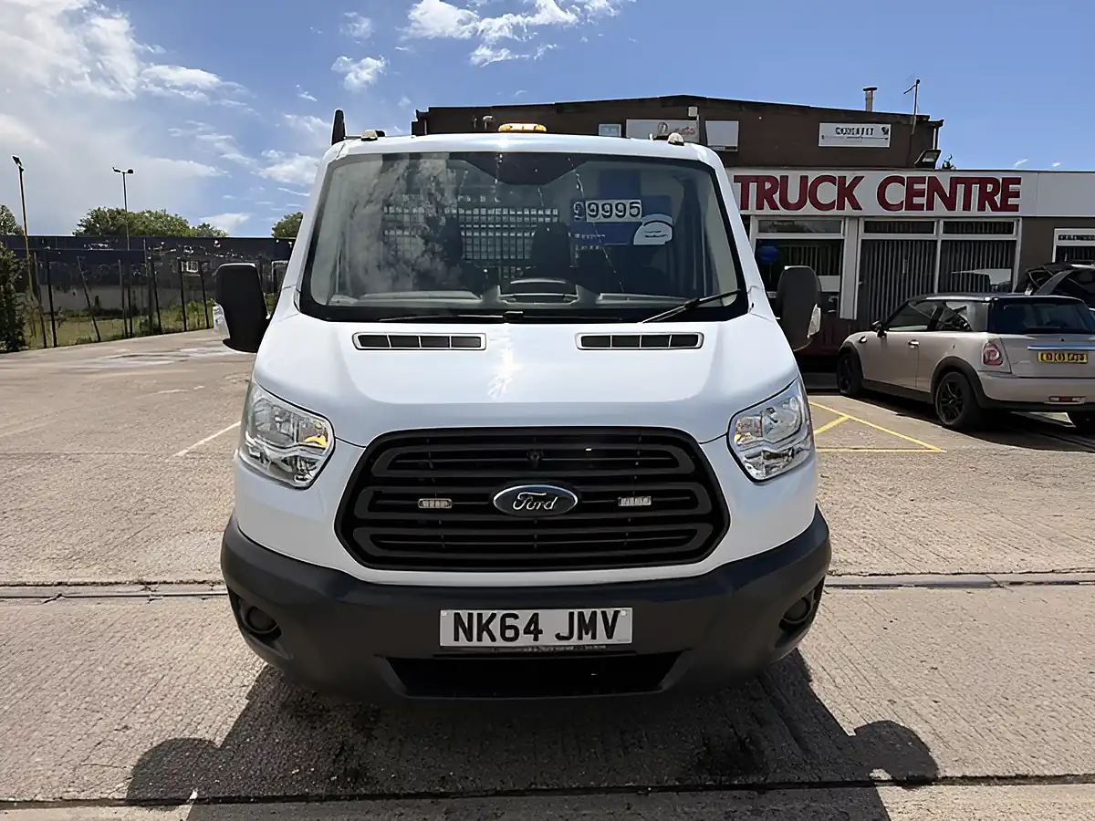 Used 2015 Ford Transit 350 Mwb L2 H1 One Stop Dropside White - Interior and Exterior details 9