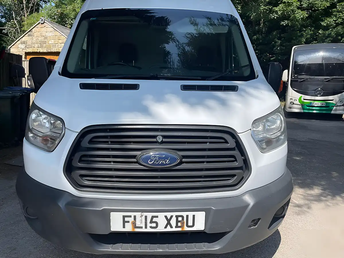 Used 2015 Ford Transit 350 RWD L3 H3 Euro 5 White - Interior and Exterior details 2