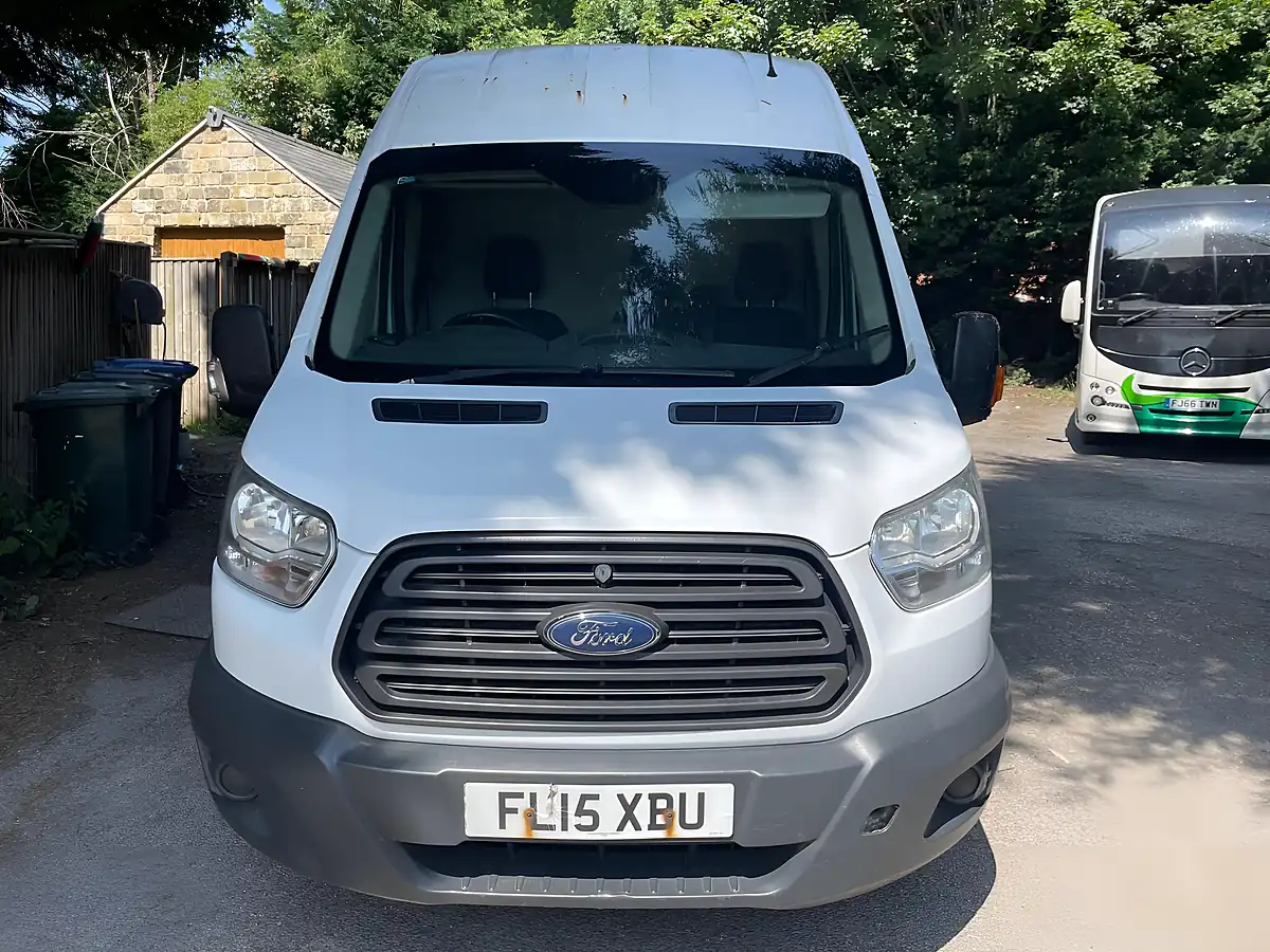 Used 2015 Ford Transit 350 RWD L3 H3 Euro 5 White - Interior and Exterior details 3