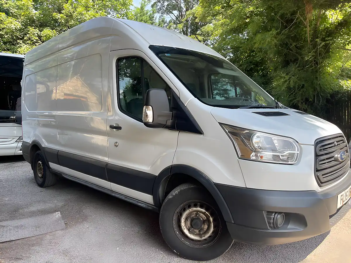 Used 2015 Ford Transit 350 RWD L3 H3 Euro 5 White - Interior and Exterior details 4