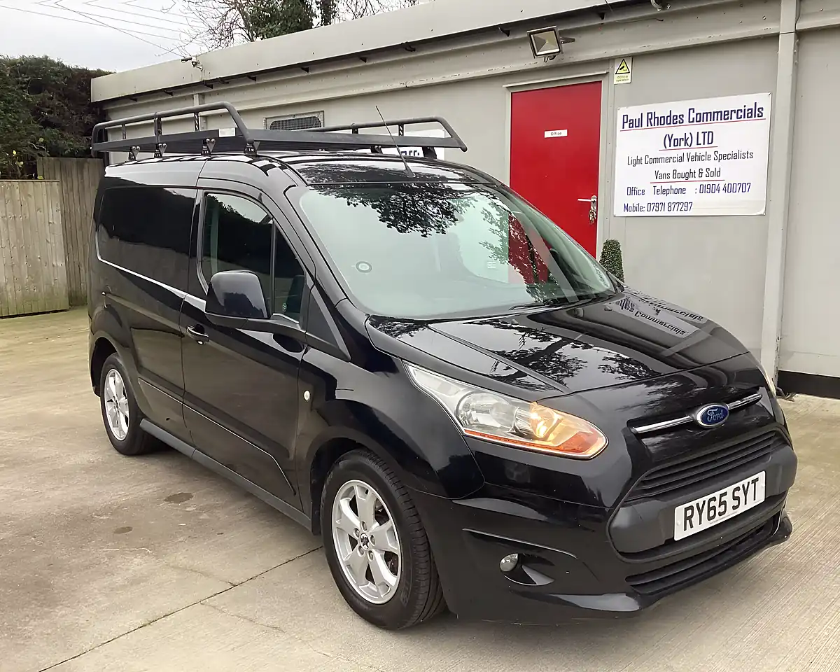 Used 2015 Ford Transit Connect 200 Limited Black - Interior and Exterior details 14