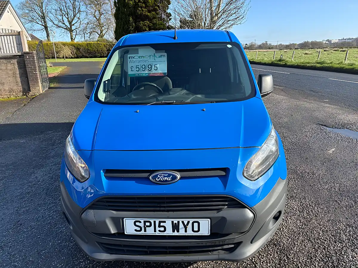 Used 2015 Ford Transit Connect 220 Panel Van Blue - Interior and Exterior details 9