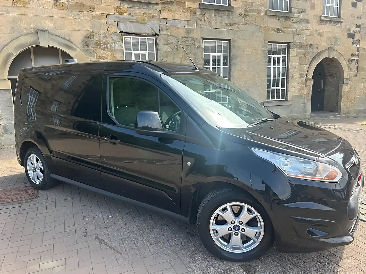 Used 2015 Ford Transit Connect Limited Panther Black Metallic - Interior and Exterior details 2